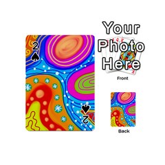 Abstract Pattern Painting Shapes Playing Cards 54 (Mini) 