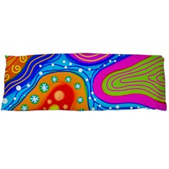 Abstract Pattern Painting Shapes Body Pillow Case (Dakimakura)