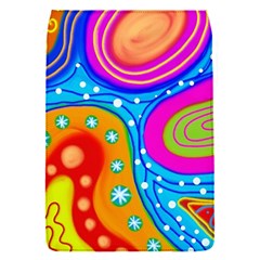 Abstract Pattern Painting Shapes Flap Covers (S) 