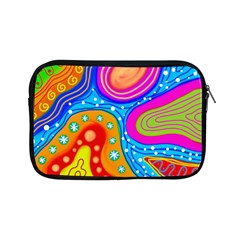 Abstract Pattern Painting Shapes Apple iPad Mini Zipper Cases