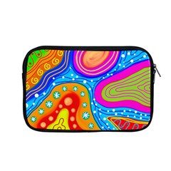 Abstract Pattern Painting Shapes Apple MacBook Pro 13  Zipper Case