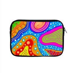 Abstract Pattern Painting Shapes Apple MacBook Pro 15  Zipper Case