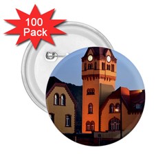 Blue Hour Colliery House 2 25  Buttons (100 Pack)  by Celenk