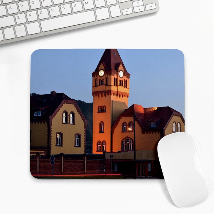 Blue Hour Colliery House Large Mousepads