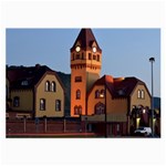 Blue Hour Colliery House Large Glasses Cloth Front