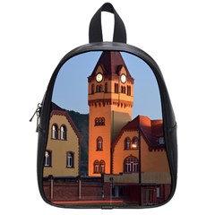 Blue Hour Colliery House School Bag (small) by Celenk