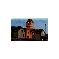 Blue Hour Colliery House Cosmetic Bag (xs) by Celenk