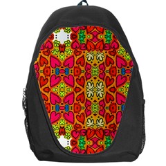 Abstract Background Pattern Doodle Backpack Bag by Celenk