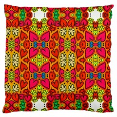 Abstract Background Pattern Doodle Standard Flano Cushion Case (one Side) by Celenk