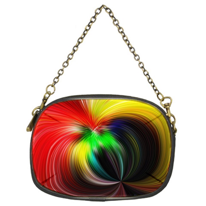 Circle Lines Wave Star Abstract Chain Purses (One Side) 