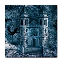 Church Stone Rock Building Tile Coasters