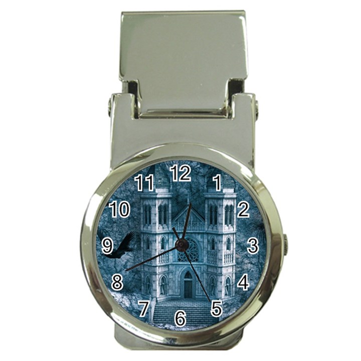 Church Stone Rock Building Money Clip Watches