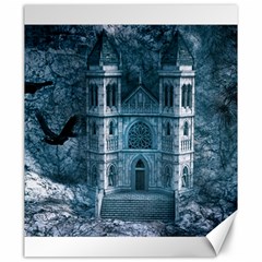 Church Stone Rock Building Canvas 20  x 24  