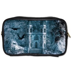 Church Stone Rock Building Toiletries Bags