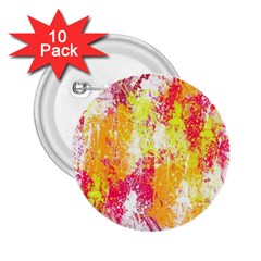 Painting Spray Brush Paint 2 25  Buttons (10 Pack)  by Celenk