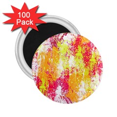 Painting Spray Brush Paint 2 25  Magnets (100 Pack)  by Celenk