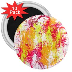 Painting Spray Brush Paint 3  Magnets (10 pack) 