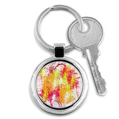 Painting Spray Brush Paint Key Chains (Round) 