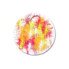 Painting Spray Brush Paint Magnet 3  (Round)