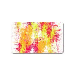 Painting Spray Brush Paint Magnet (Name Card)