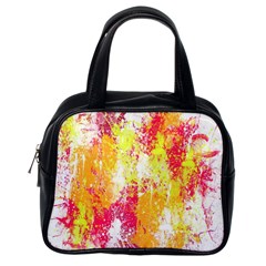 Painting Spray Brush Paint Classic Handbags (One Side)