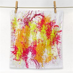 Painting Spray Brush Paint Face Towel