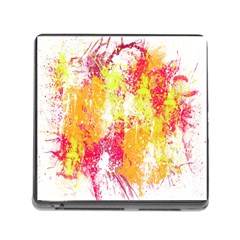 Painting Spray Brush Paint Memory Card Reader (Square)