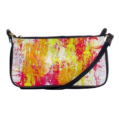 Painting Spray Brush Paint Shoulder Clutch Bags by Celenk