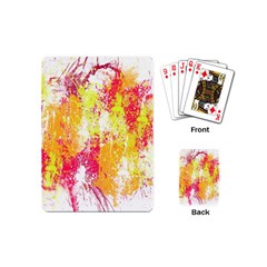 Painting Spray Brush Paint Playing Cards (Mini) 