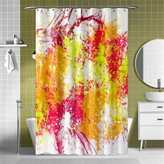 Painting Spray Brush Paint Shower Curtain 48  x 72  (Small) 