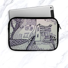 Doodle Drawing Texture Style Apple Ipad Mini Zipper Cases by Celenk