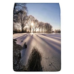 Winter Lake Cold Wintry Frozen Flap Covers (l)  by Celenk