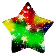 Star Abstract Pattern Background Ornament (Star)