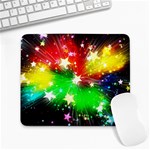 Star Abstract Pattern Background Large Mousepads Front