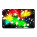 Star Abstract Pattern Background Magnet (Rectangular) Front