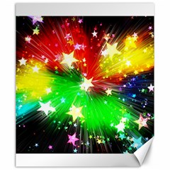 Star Abstract Pattern Background Canvas 20  X 24   by Celenk