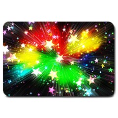 Star Abstract Pattern Background Large Doormat 