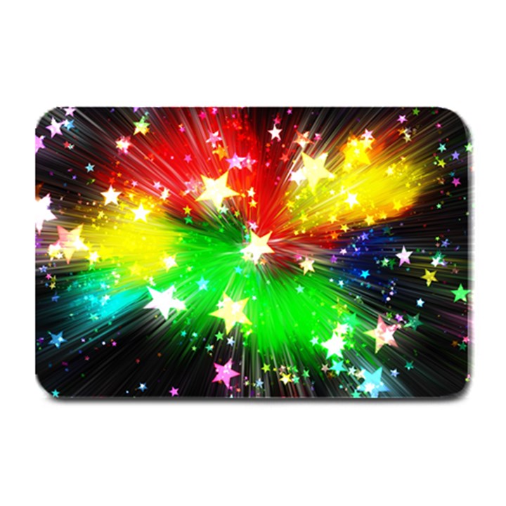 Star Abstract Pattern Background Plate Mats