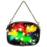 Star Abstract Pattern Background Chain Purses (One Side)  Front