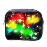 Star Abstract Pattern Background Mini Toiletries Bag 2-Side Front