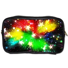 Star Abstract Pattern Background Toiletries Bags