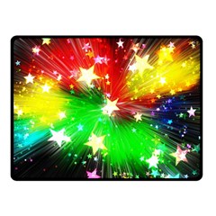 Star Abstract Pattern Background Fleece Blanket (Small)