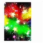 Star Abstract Pattern Background Small Garden Flag (Two Sides) Front