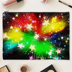 Star Abstract Pattern Background Cosmetic Bag (XXXL) 