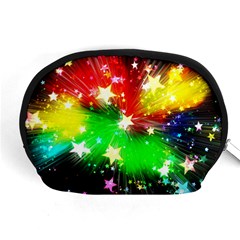 Star Abstract Pattern Background Accessory Pouches (Medium) 