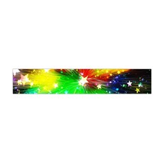 Star Abstract Pattern Background Flano Scarf (Mini)