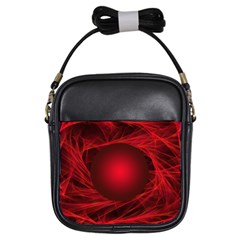 Abstract Scrawl Doodle Mess Girls Sling Bags