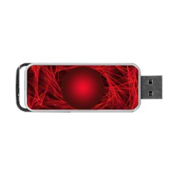 Abstract Scrawl Doodle Mess Portable Usb Flash (one Side) by Celenk