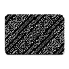 Tribal Stripes Pattern Plate Mats by dflcprints