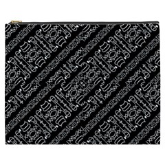 Tribal Stripes Pattern Cosmetic Bag (xxxl) 